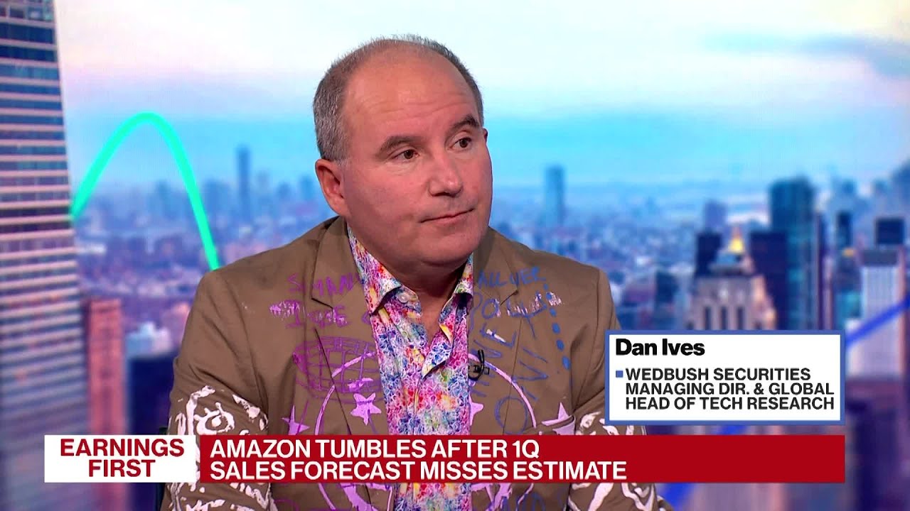 Amazon Results Are a ‘Sandbag Special,’ Wedbush’s Ives Says
