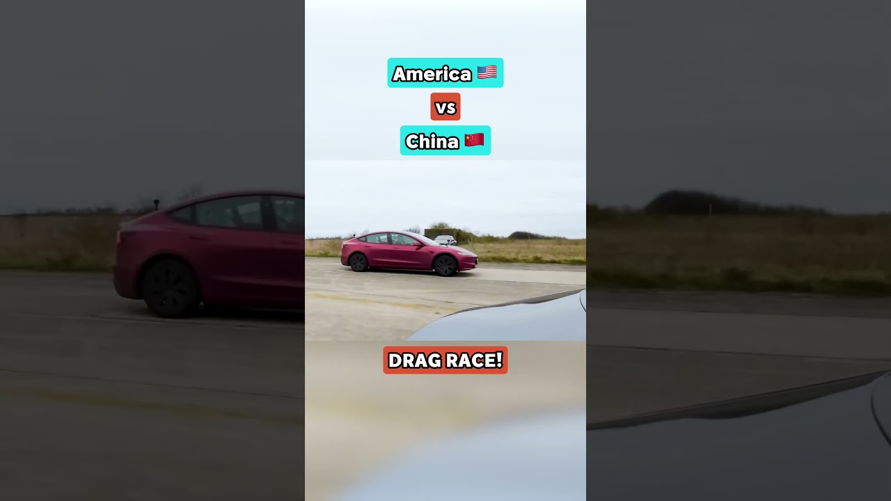 America 🇺🇸 vs China 🇨🇳 DRAG RACE