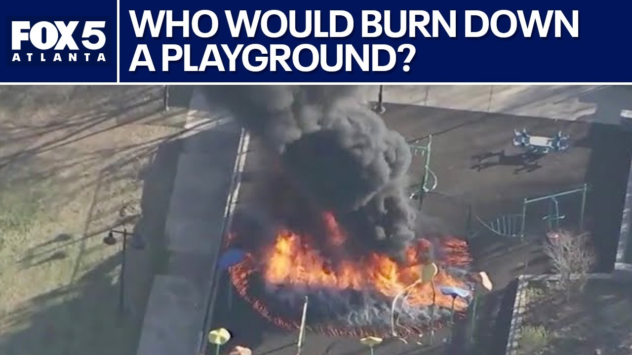Atlanta playground set on fire, but why? | FOX 5 News