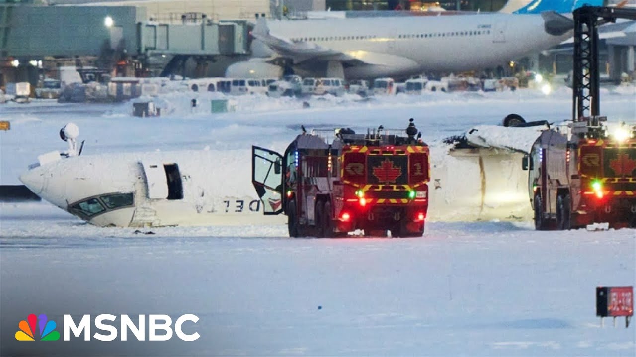 ‘Big question marks’ over what went wrong in plane crash at Toronto airport