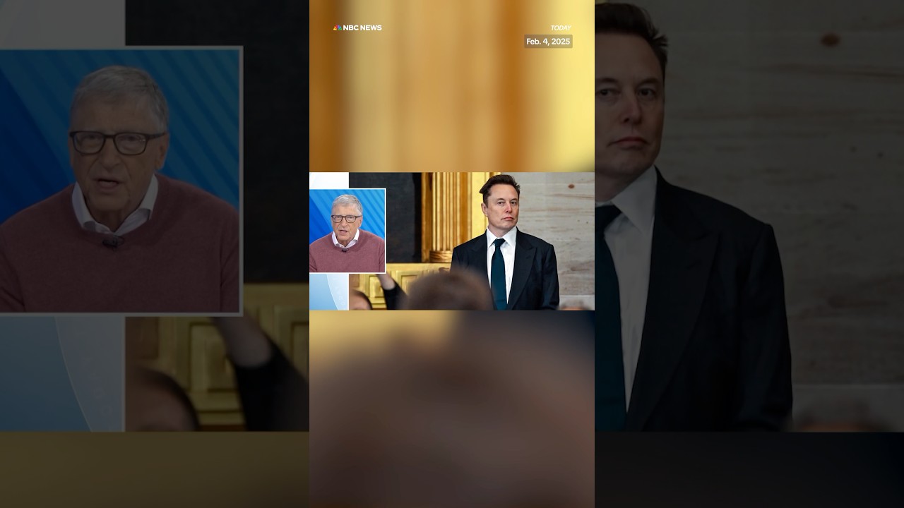 Bill Gates tells TODAY he thinks Elon Musk “doesn’t appreciate” the work of USAID.