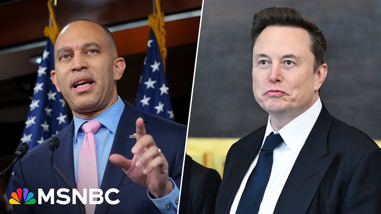 ‘Billionaire puppet master!’: Jeffries moves to STOP ‘out of control’ Elon Musk