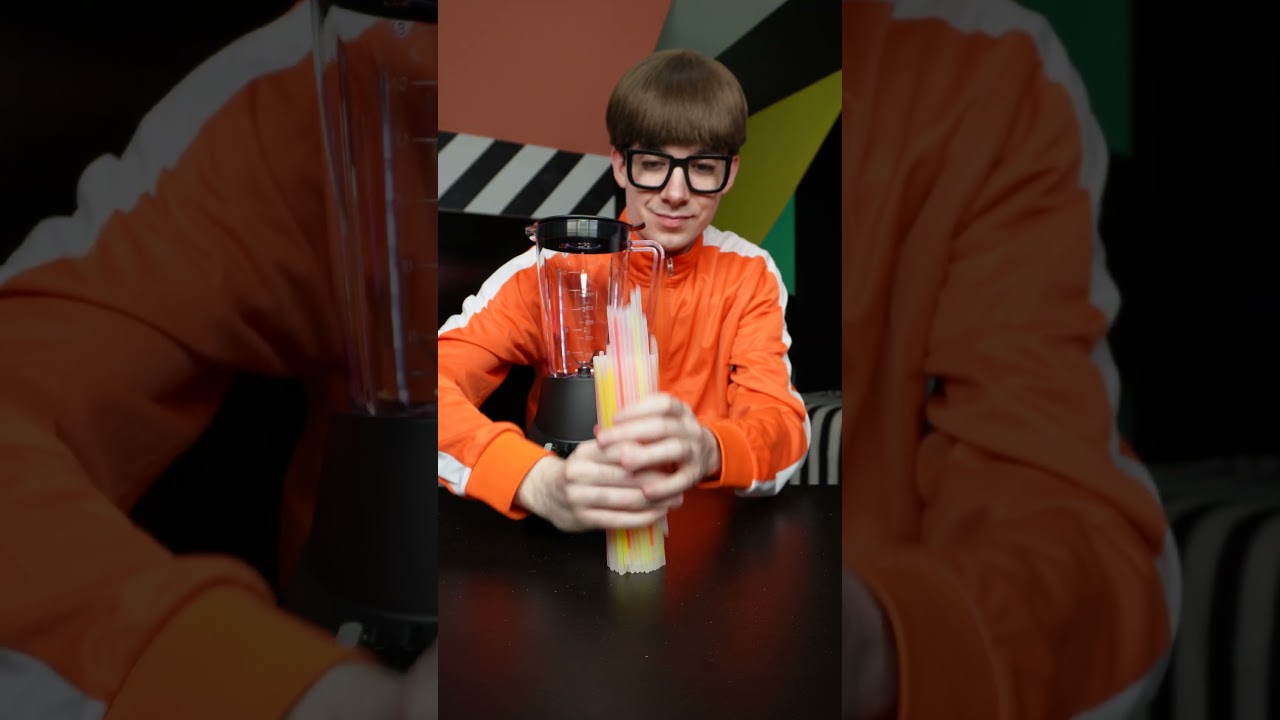 Blended glow sticks potion