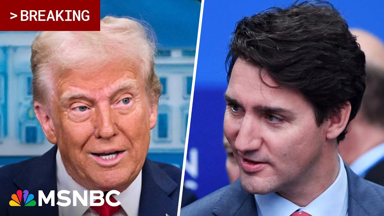 BREAKING: Trump pauses tariffs on Canada for 30 days following talks with Justin Trudeau