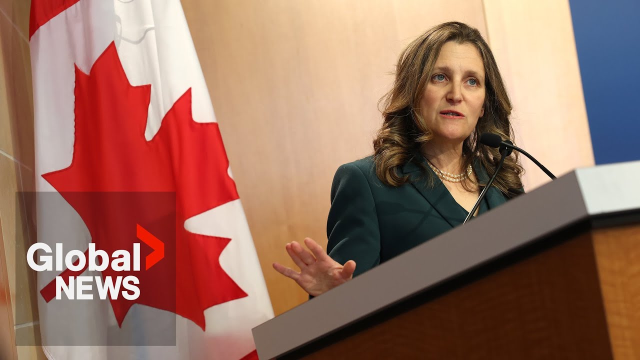 “Buy Canadian”: Freeland suggests “boycott” of US goods amid Trump tariffs