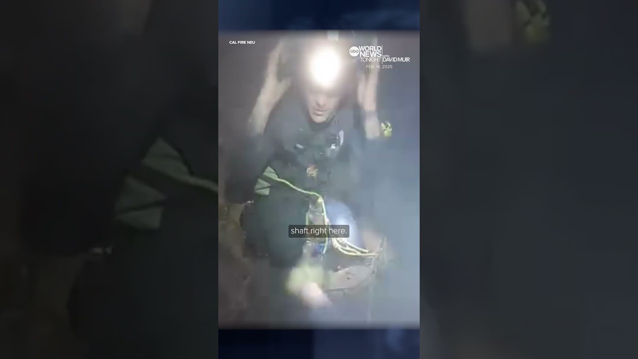 California firefighters rescue teen trapped in mine