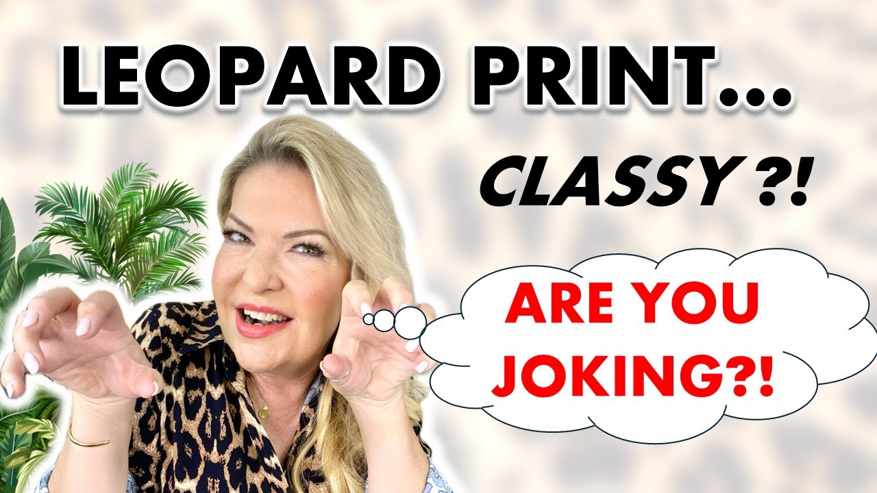 CAN YOU WEAR LEOPARD PRINT AND STILL LOOK CLASSY?