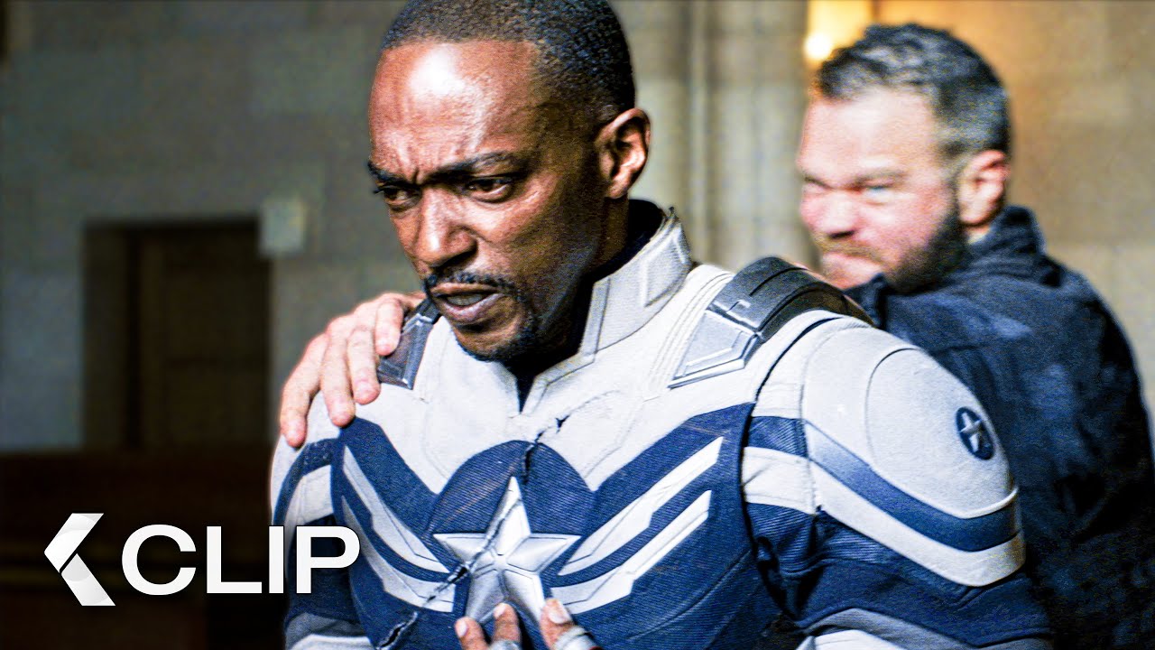 Cap Gets Attacked From Behind Scene – CAPTAIN AMERICA 4: BRAVE NEW WORLD (2025)