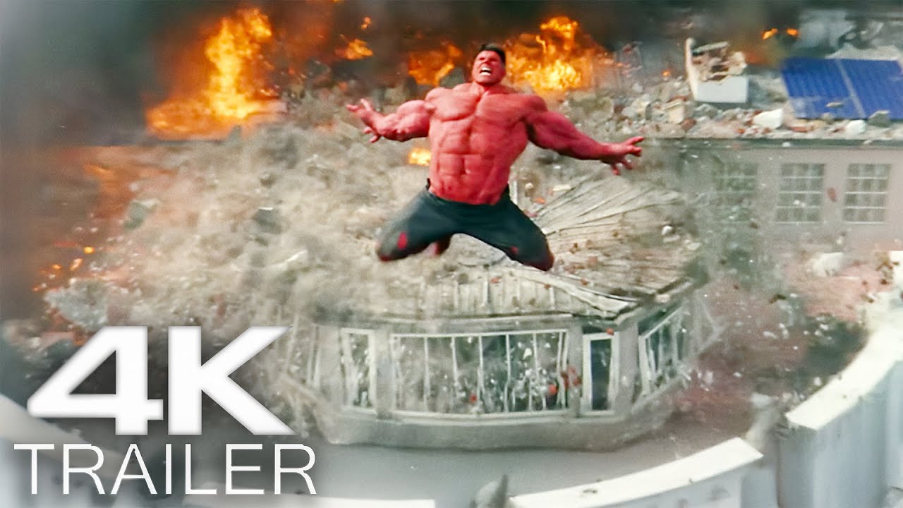 Captain America 4 _ Red Hulk Smash Trailer (2025) 4K UHD