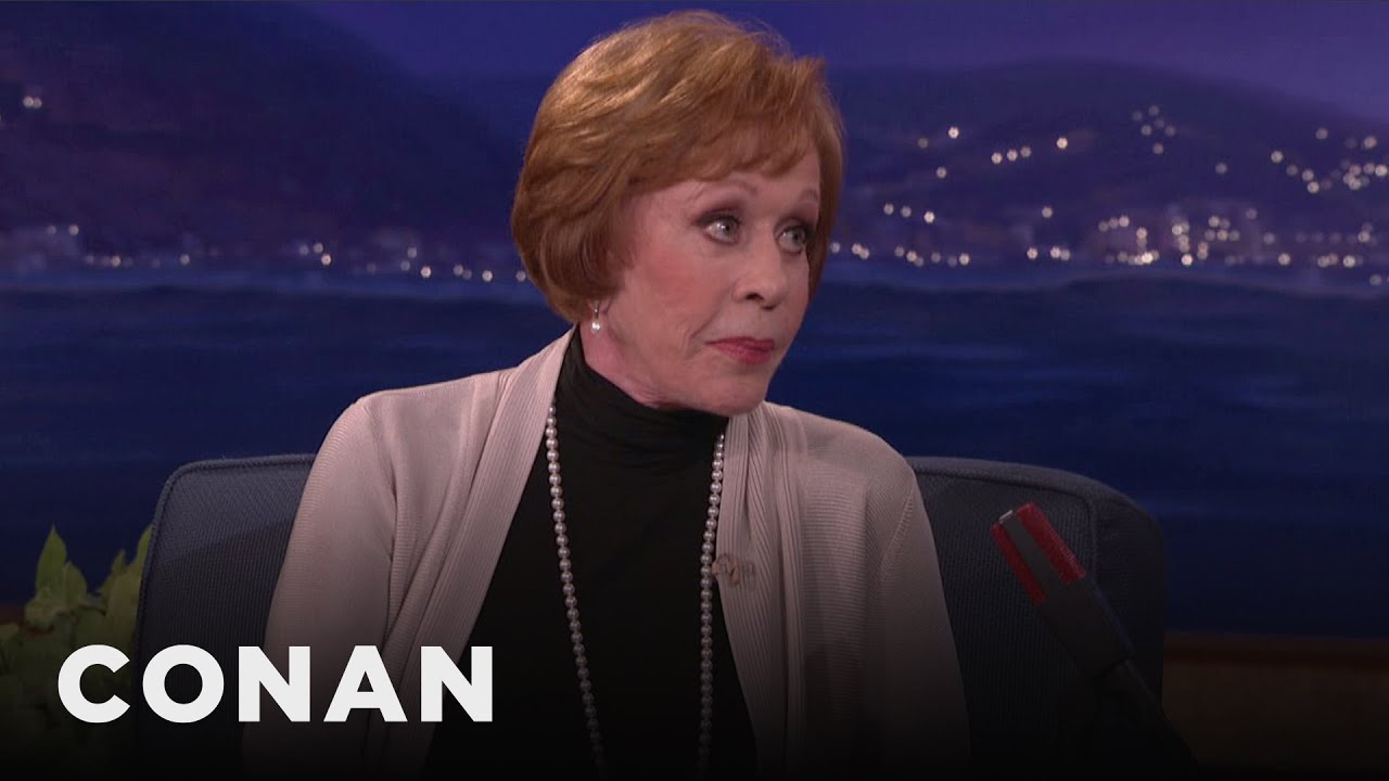 Carol Burnett Taught Herself To Do Stunts | CONAN on TBS