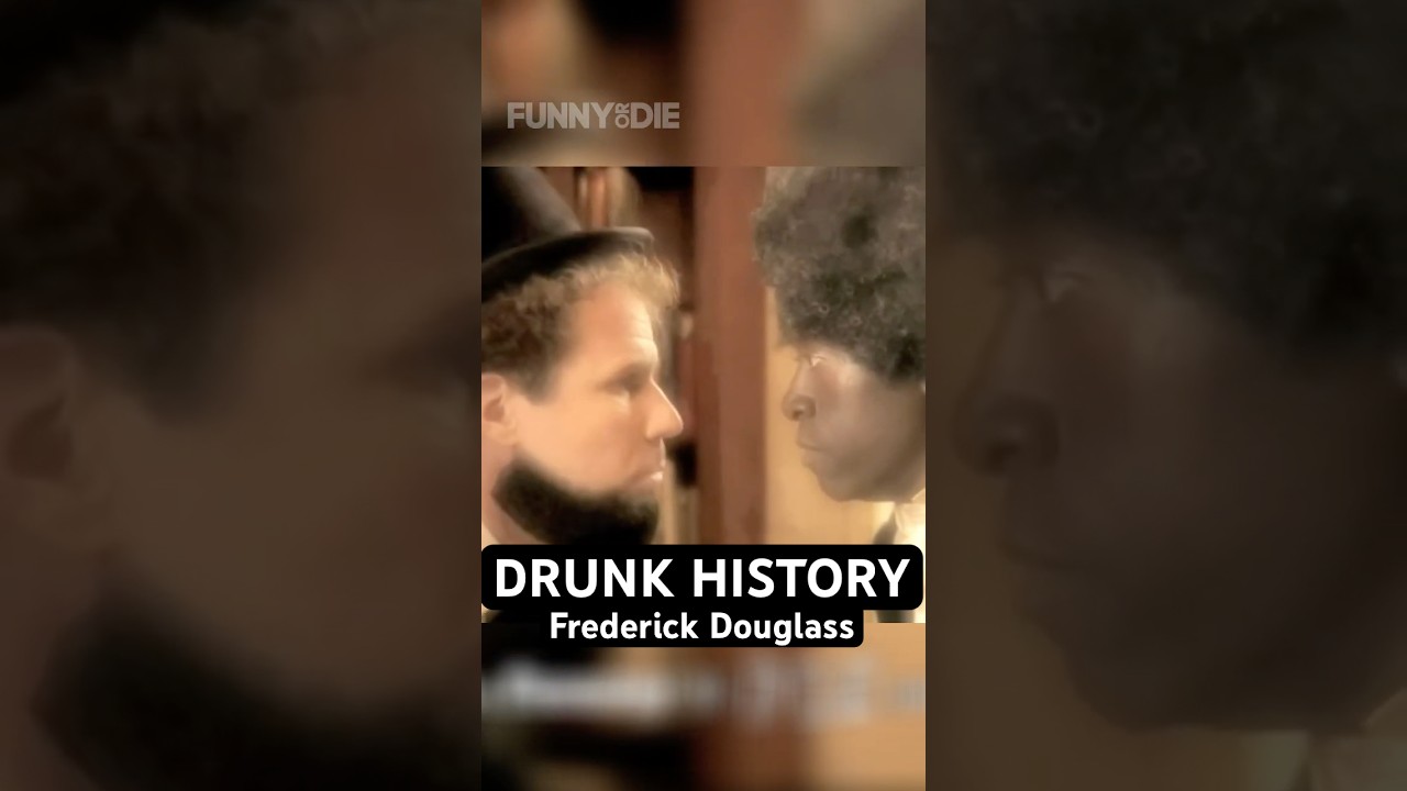 Celebrating Black History Month with this classic from #DrunkHistory | #frederickdouglass #BHM