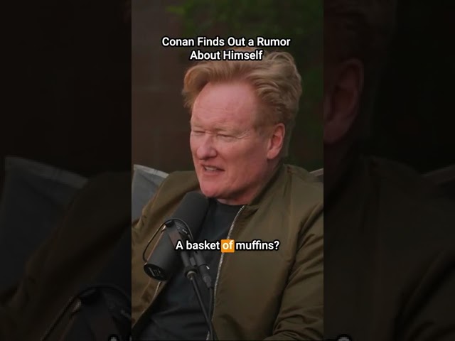 Conan finds out a rumor about himself. #conan #conaf #podcast