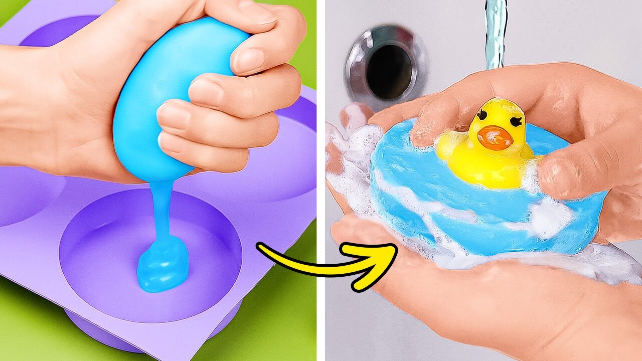 COOL SOAP HACKS 🧼 DIY SOAP CRAFTS YOU CAN MAKE AT HOME 🛁💖