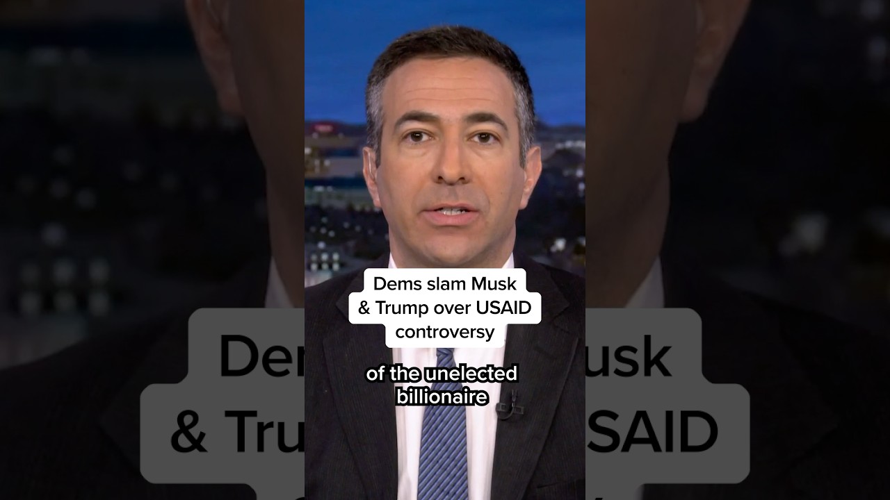 Dems slam Musk & Trump over USAID controversy