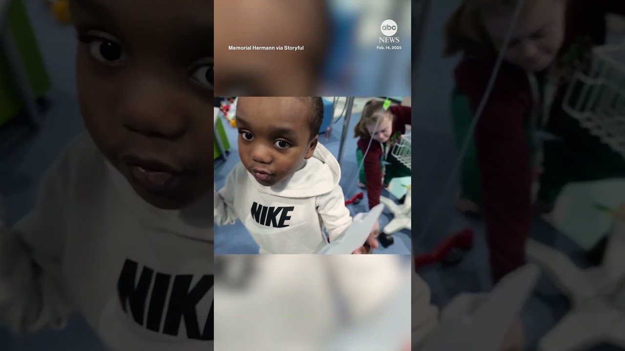 Dogs deliver Valentine’s Day cards at children’s hospital