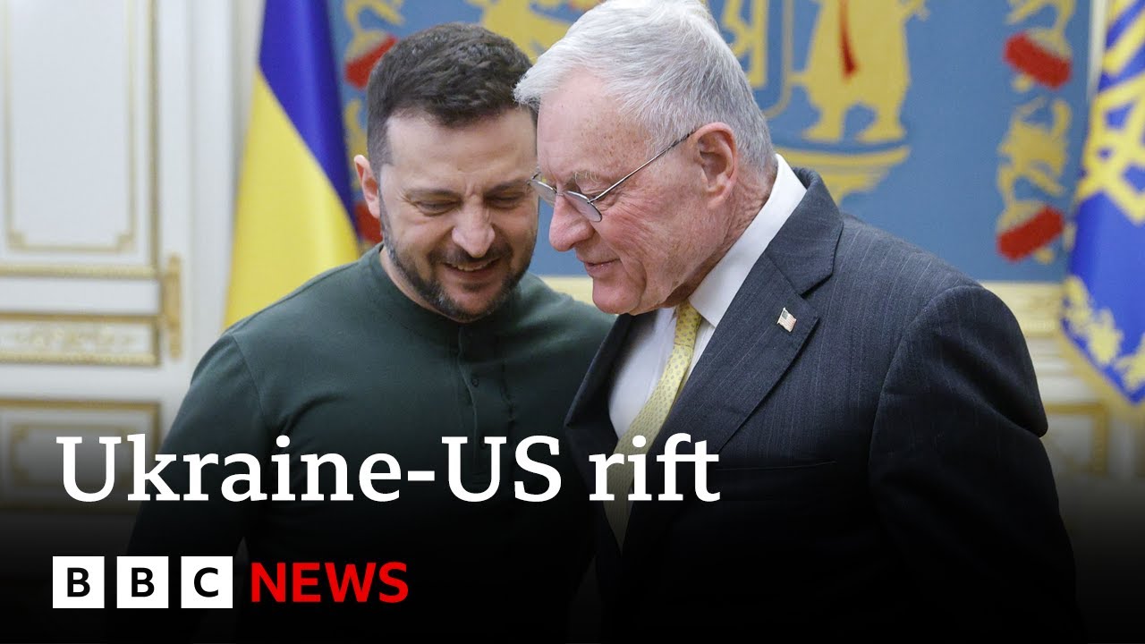 Donald Trump’s envoy calls Ukrainian President Zelensky a ‘courageous leader’ | BBC News
