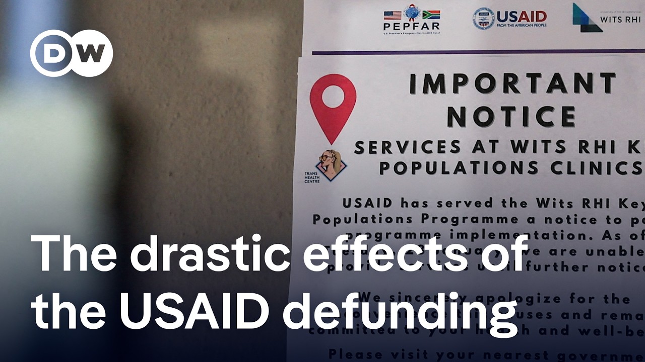 Donald Trump’s USAID cuts disrupt South Africa’s vaccine trials | DW News