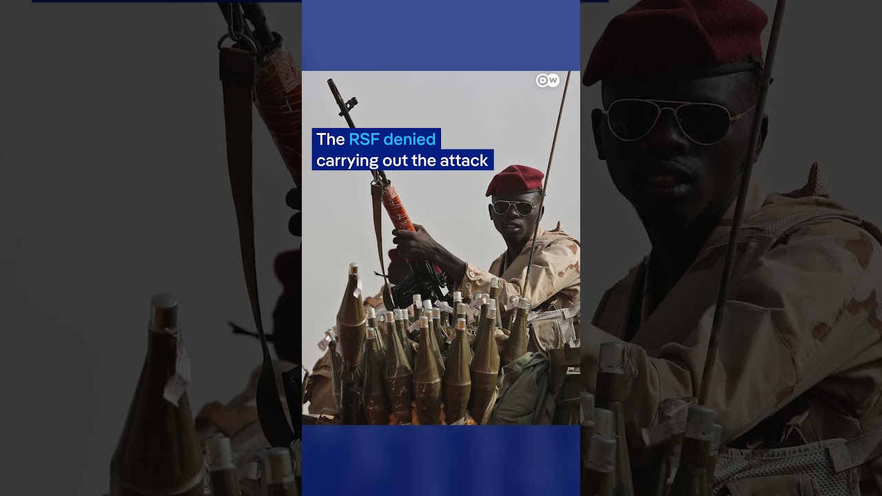 Dozens of civilians have been killed in a strike on a Sudanese market | DW News