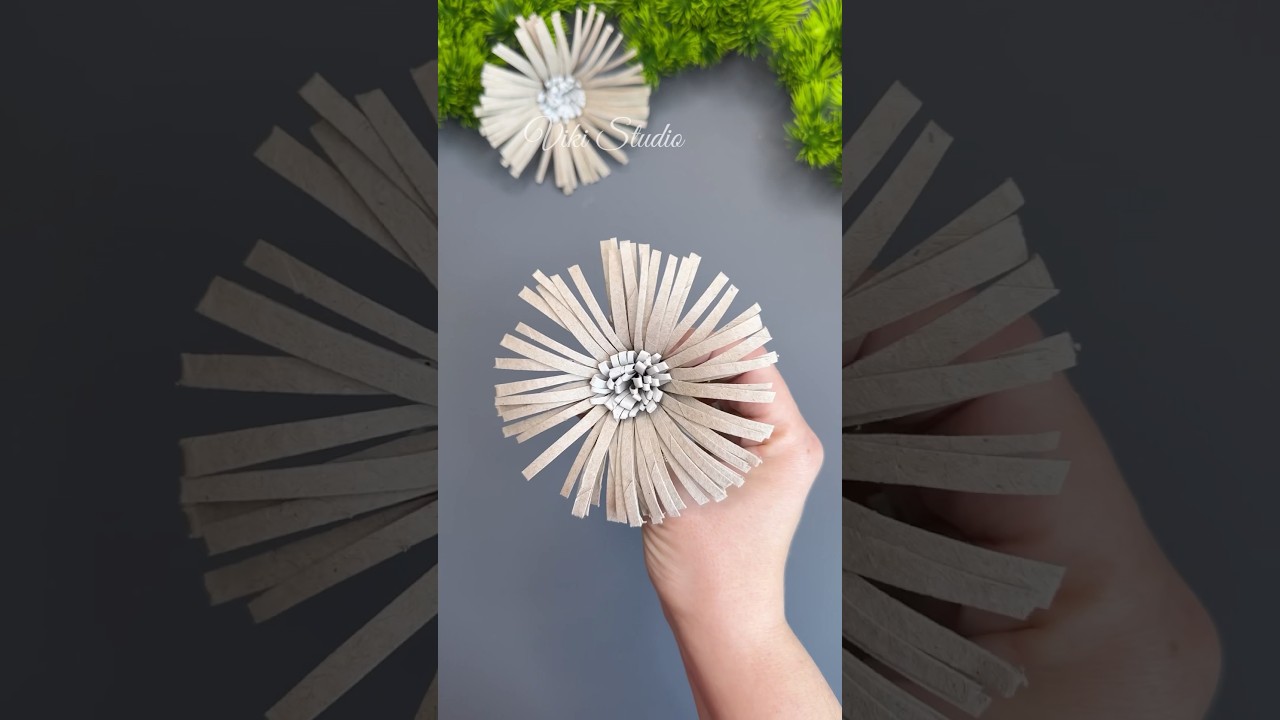 Easy Recycling Craft Ideas 💥 Paper Decoration DIY Paper Rolls #shorts