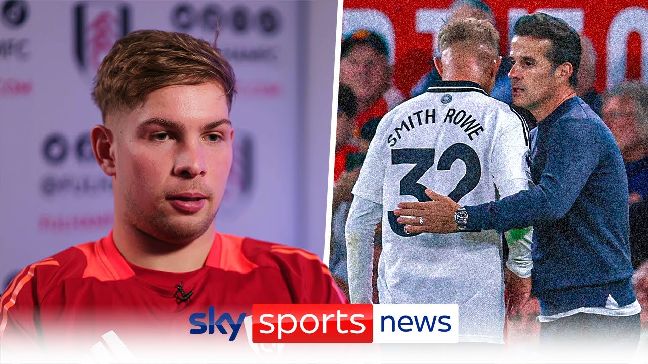 Emile Smith Rowe discusses his decision to leave Arsenal & how Marco Silva has improved him