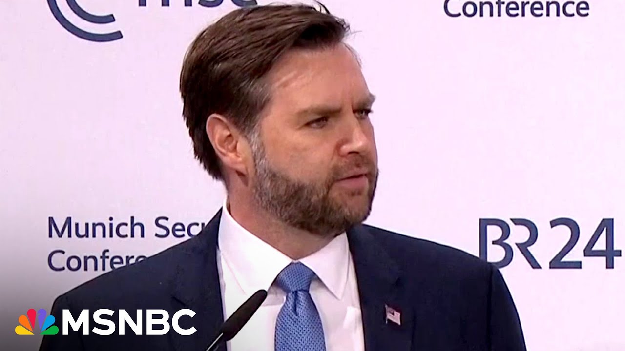 Fear and scolding in Munich: VP Vance attacks U.S. allies