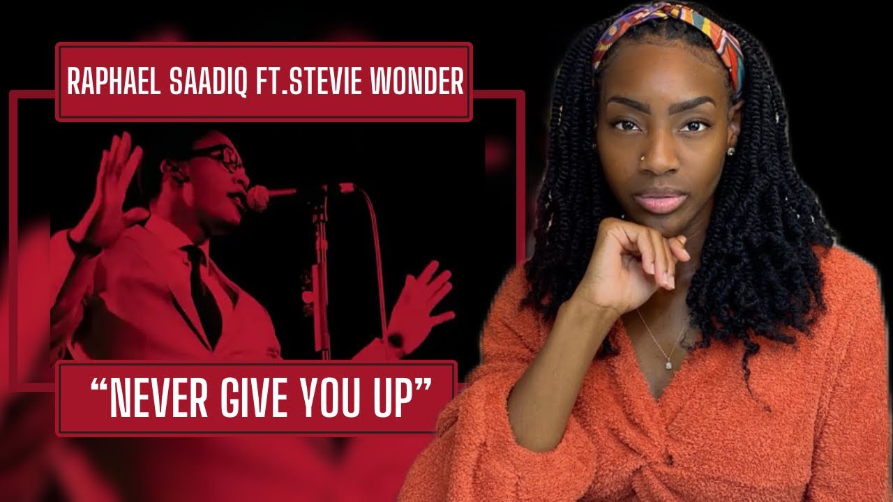 First Time Hearing Raphael Saadiq ft. Stevie Wonder –  Never Give You Up  | REACTION 🔥🔥🔥
