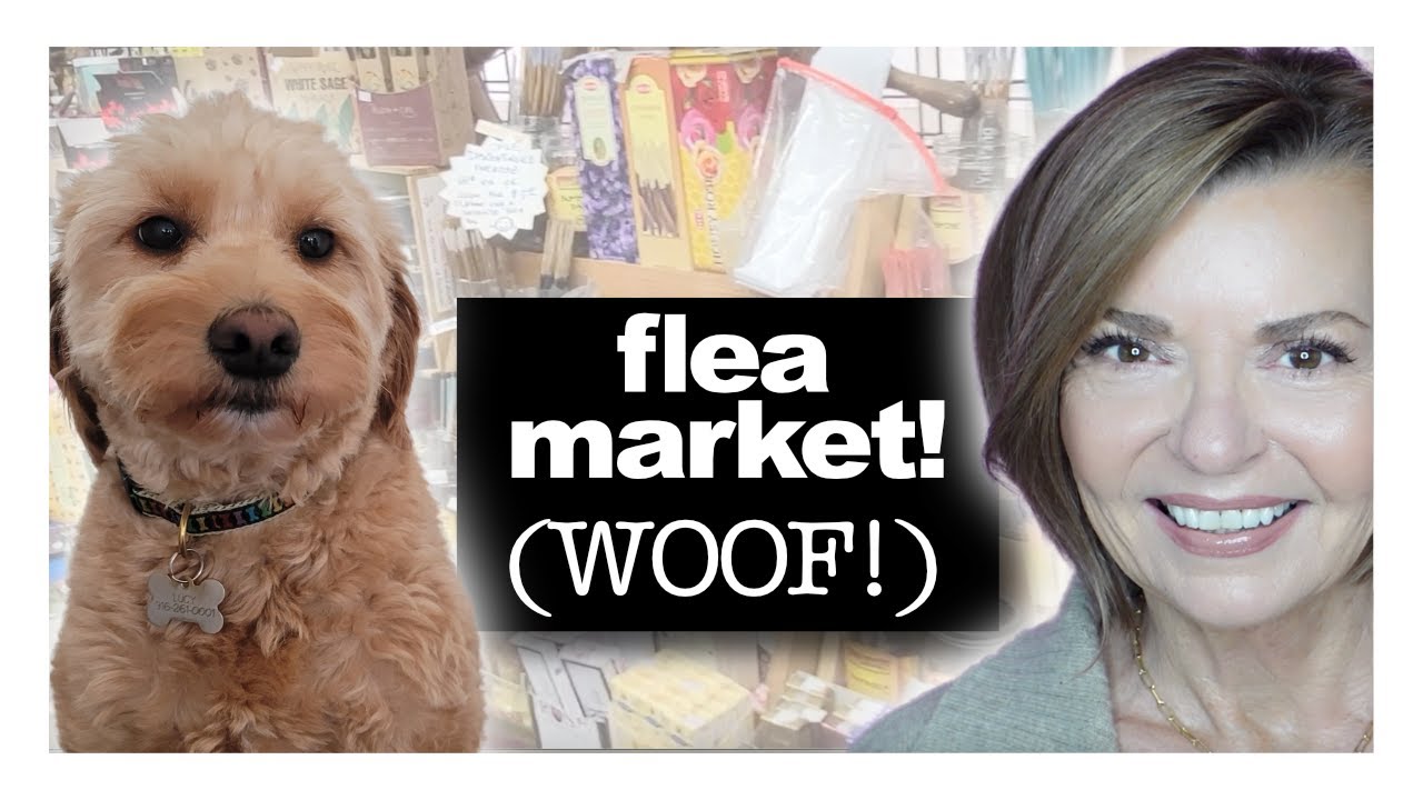 Flea Market Day! Thrift with Me! Over 50 Over 60