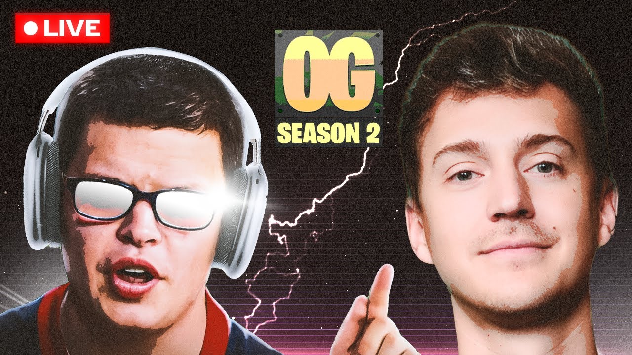 🔴 Fortnite OG SEASON 2 W/ Sketch