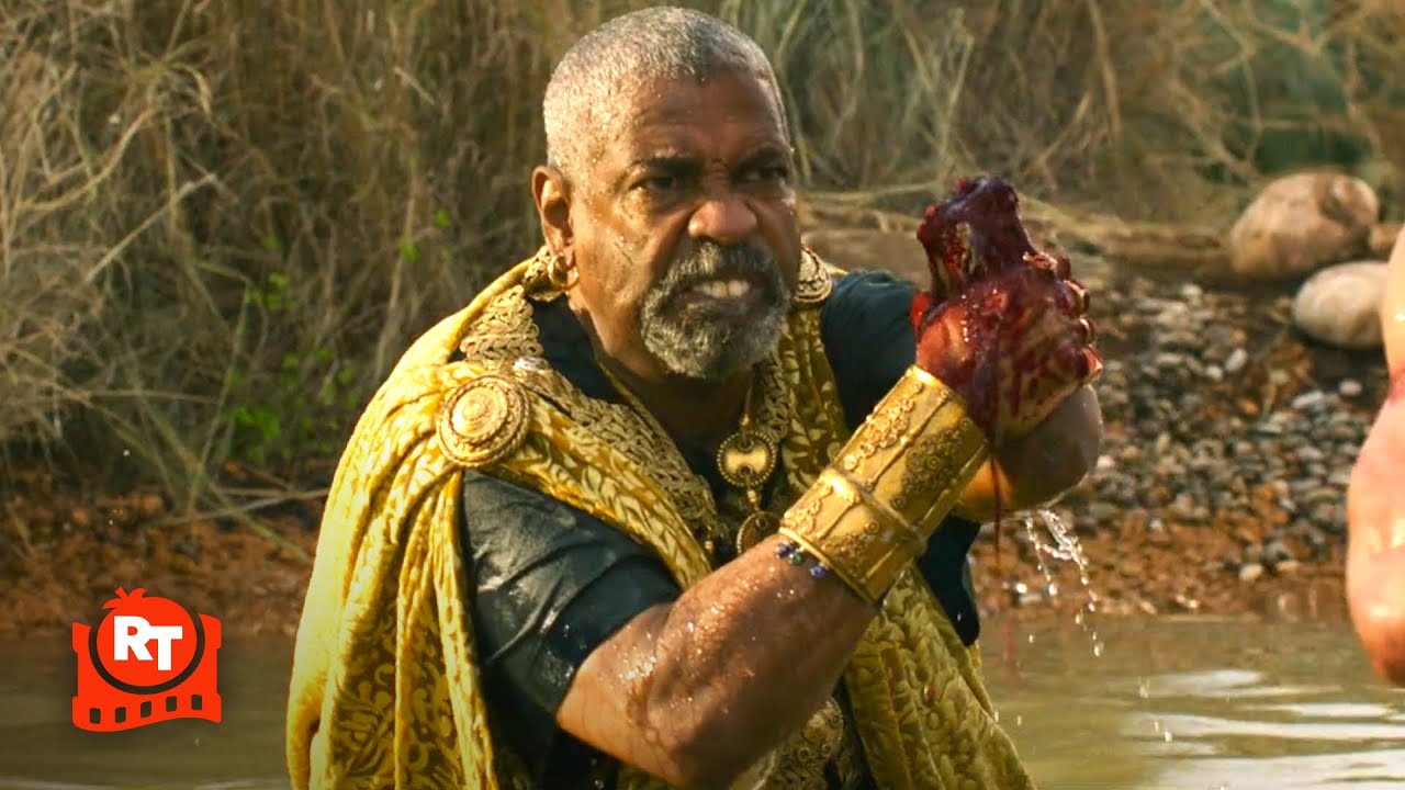 Gladiator II (2024) – Denzel Washington’s Macrinus Fights Paul Mescal’s Lucius Scene | Movieclips