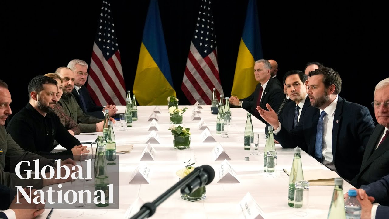 Global National: Feb. 14, 2025 | Ukraine’s future in sharp focus as JD Vance and Zelenskyy meet