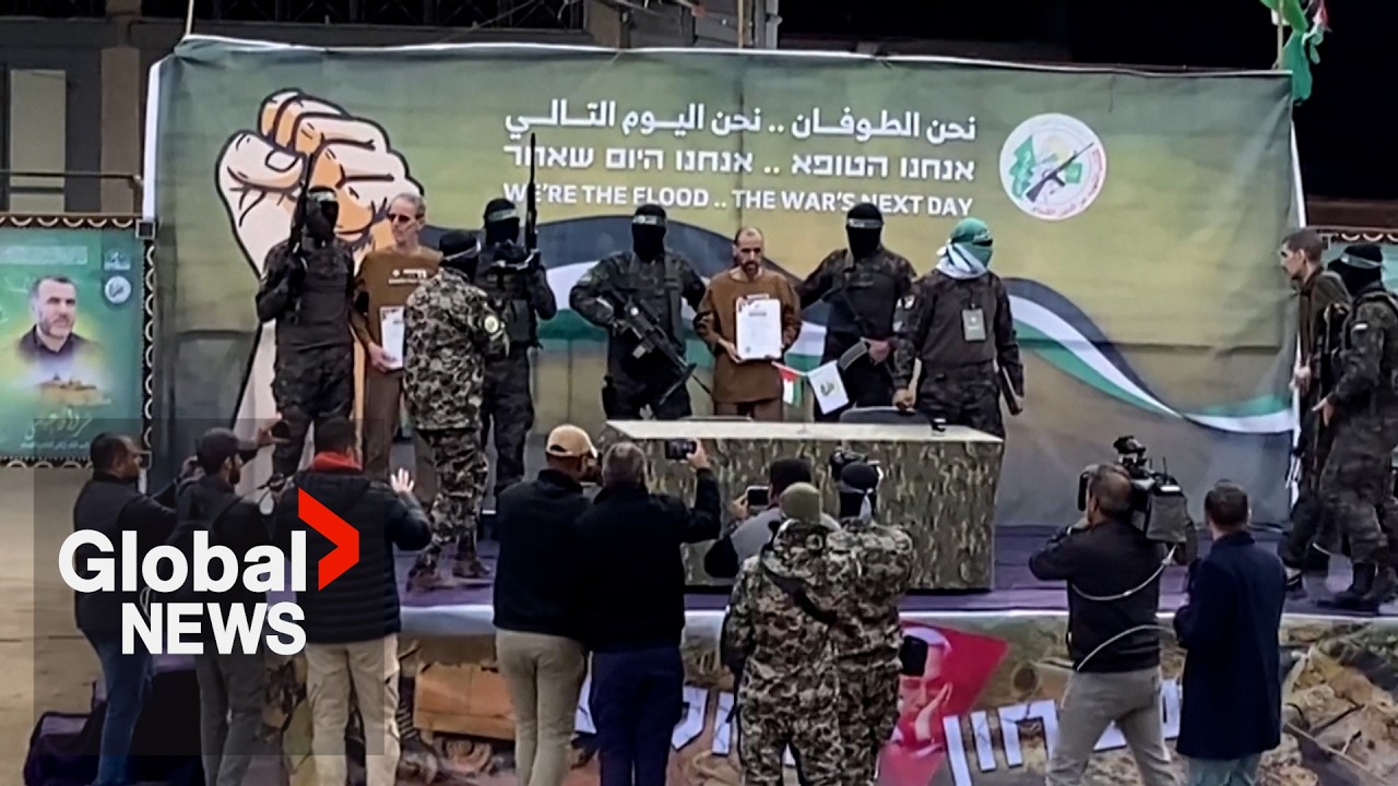 Hamas releases 3 more Israeli hostages for 183 Palestinian prisoners