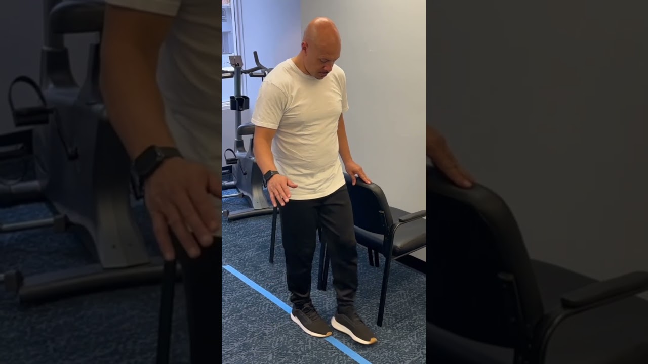 Heel-toe walking can improve your balance  #balanceexercises #mobility #physiotherapy