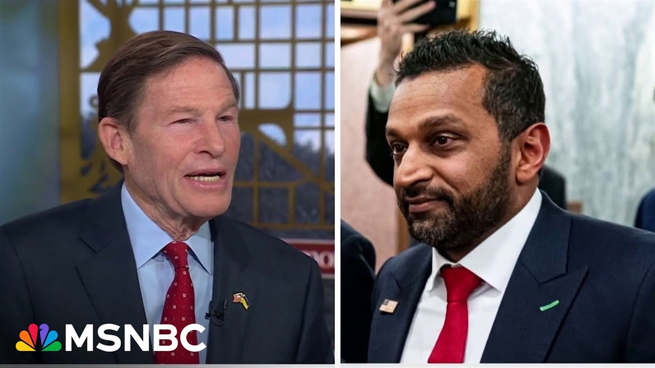 ‘He’s unqualified’: Sen. Blumenthal slams Trump’s FBI pick Patel ahead of vote