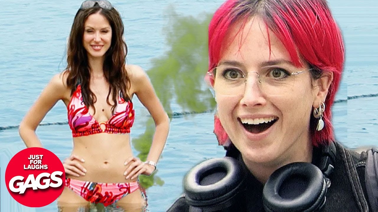 Hot Bikini Fart Girl | Just For Laughs Gags