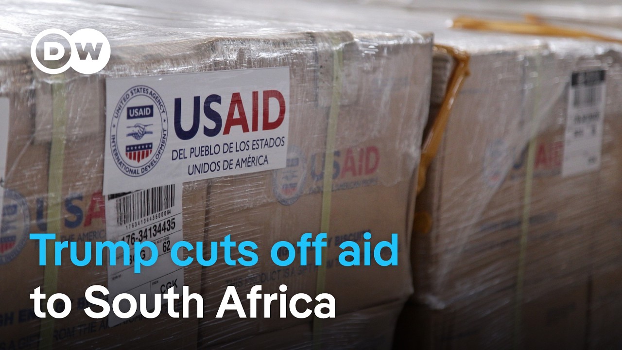 How is South African reacting to Trump’s threat of blocing aid? | DW News