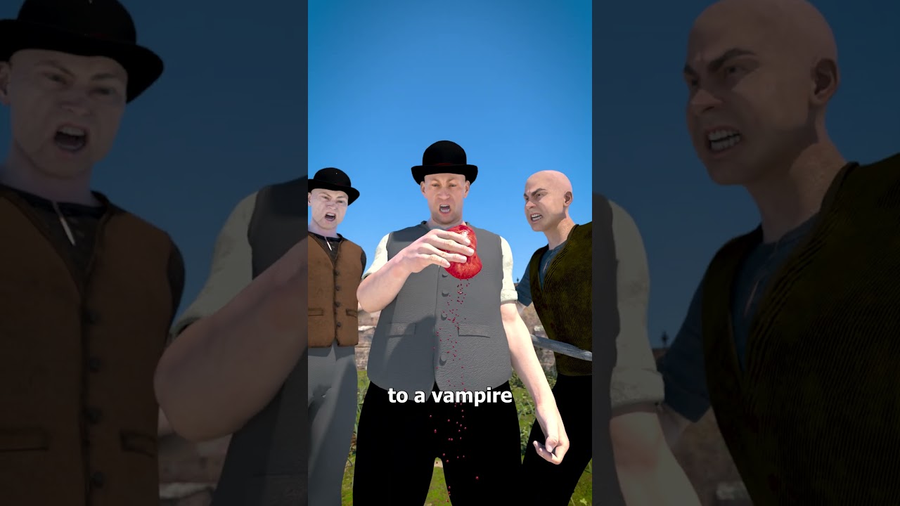 How Villagers Hunted Vampires 😱