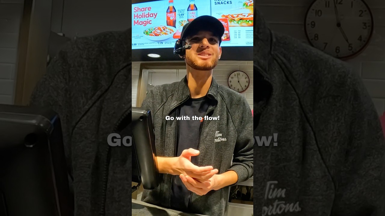 I needed a hot chocolate and THIS happened 🥹❤️