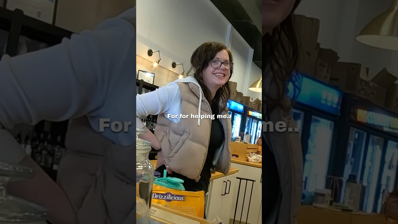 I needed dog food and THIS happened 🥹❤️