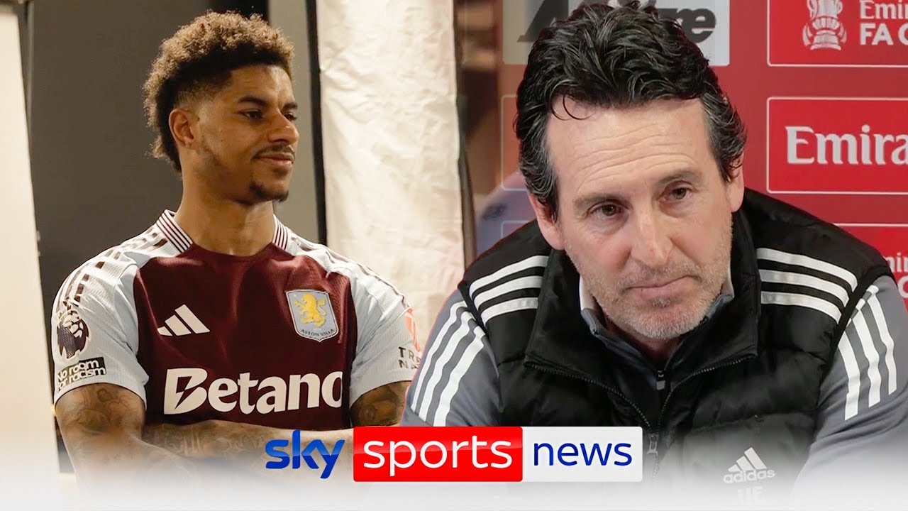 “I’m very happy with the window we did, I’m very happy with him” | Unai Emery on Rashford’s signing