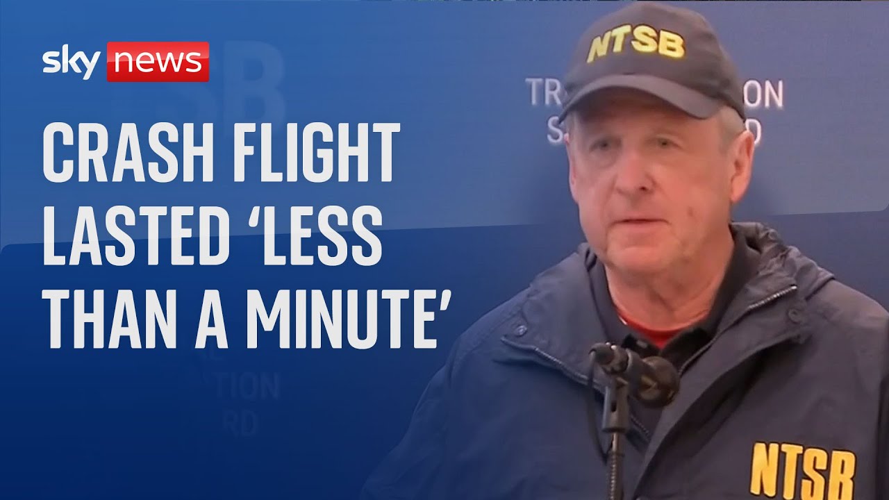 ‘It was an accident’: Plane that crashed in Philadelphia was in the air for ‘less than a minute’