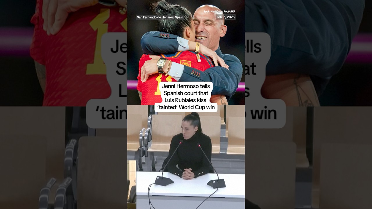 Jenni Hermoso tells Spanish court that Luis Rubiales kiss ‘tainted’ World Cup win