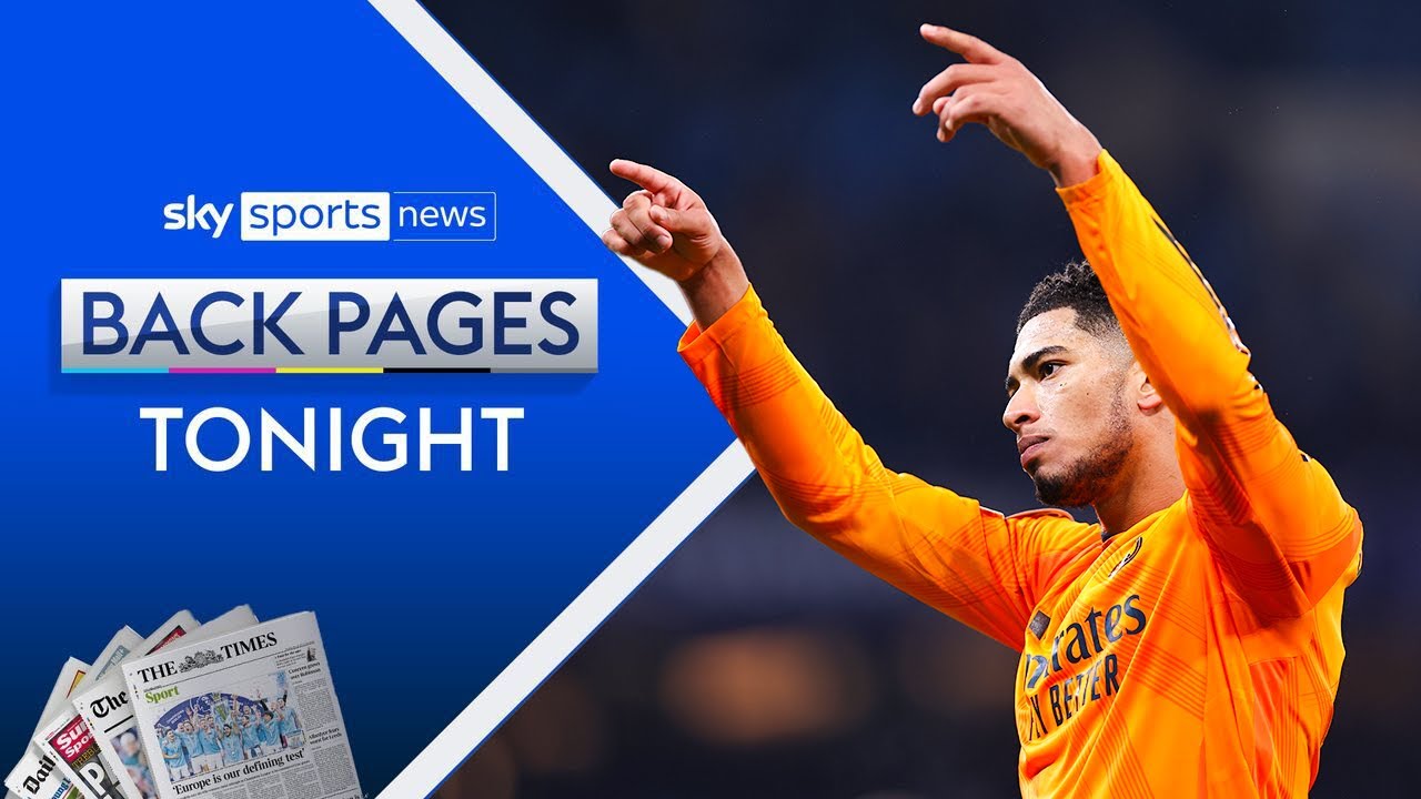 Jude Bellingham scores stoppage-time winner against Manchester City | Back Pages Tonight