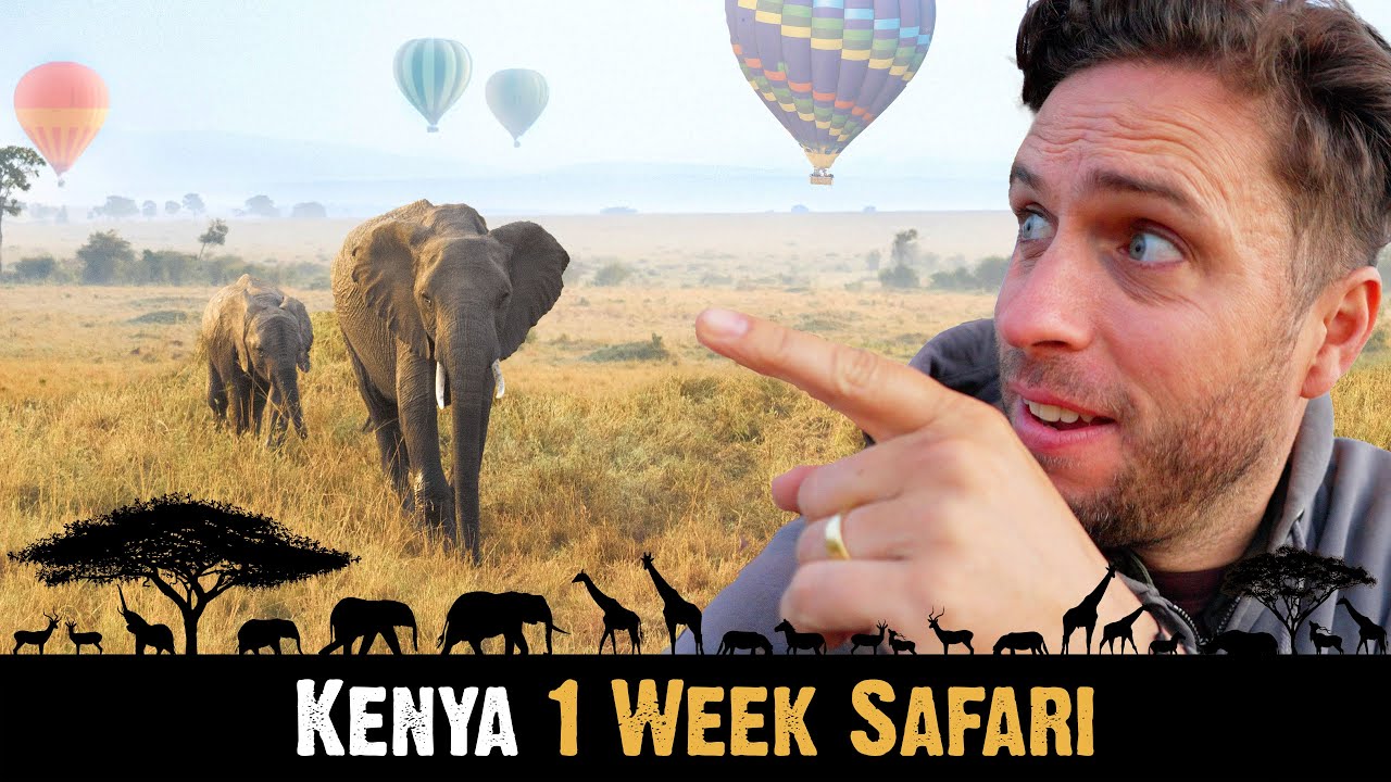 KENYA 🇰🇪 1 Week SAFARI | Maasai Mara, Lake Nakuru, Naivasha