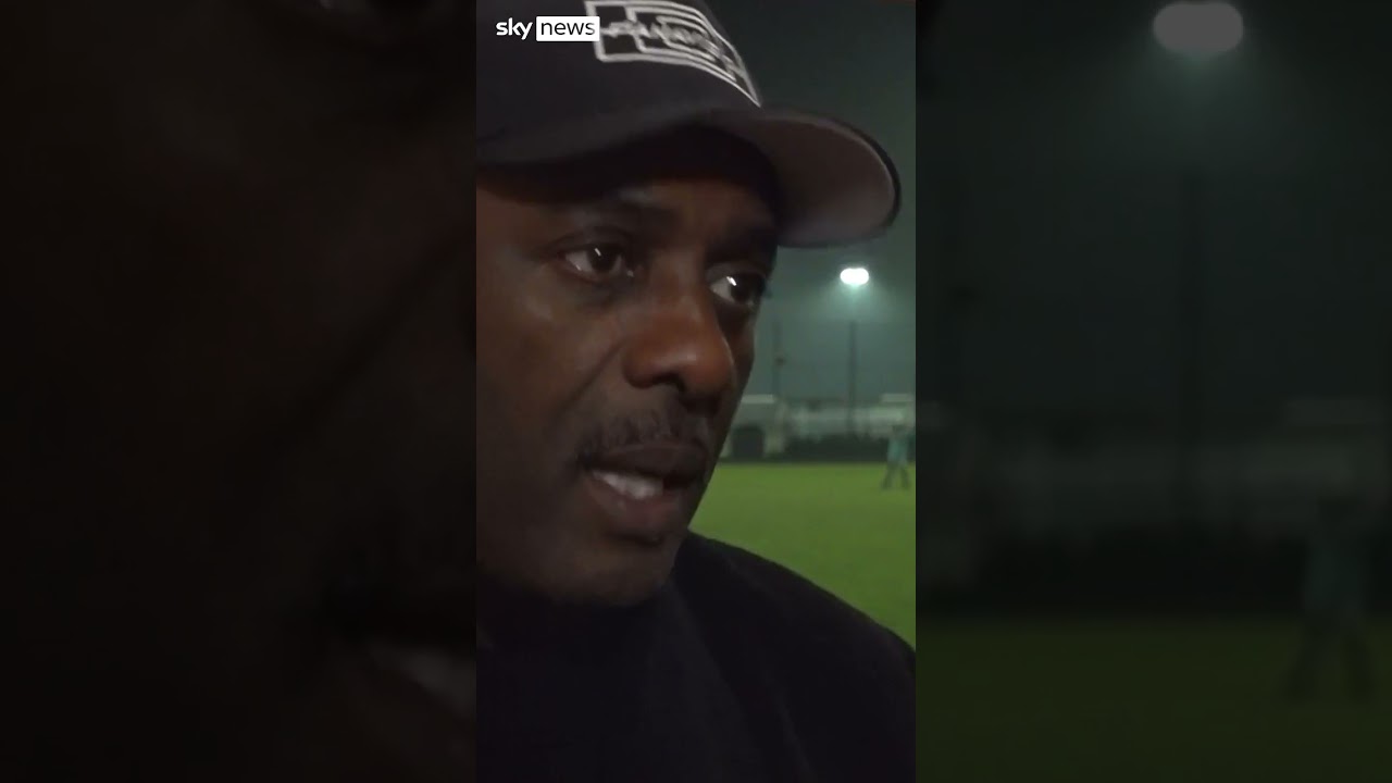 ‘Listen to a young person once,’ urges Idris Elba