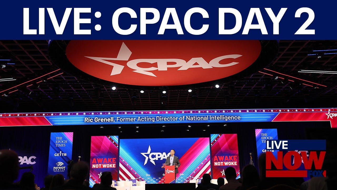 LIVE: CPAC 2025 features President Trump’s Press Secretary & National Security Adviser Waltz