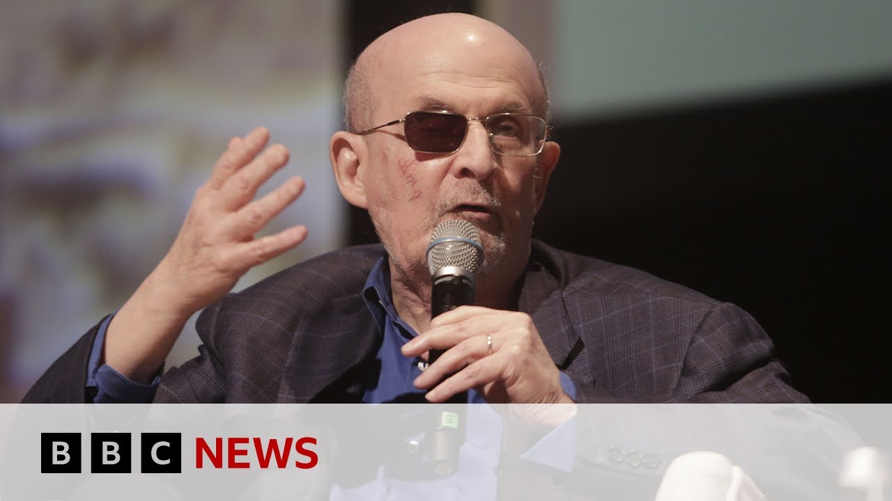 Man found guilty of attempted murder of Salman Rushdie | BBC News