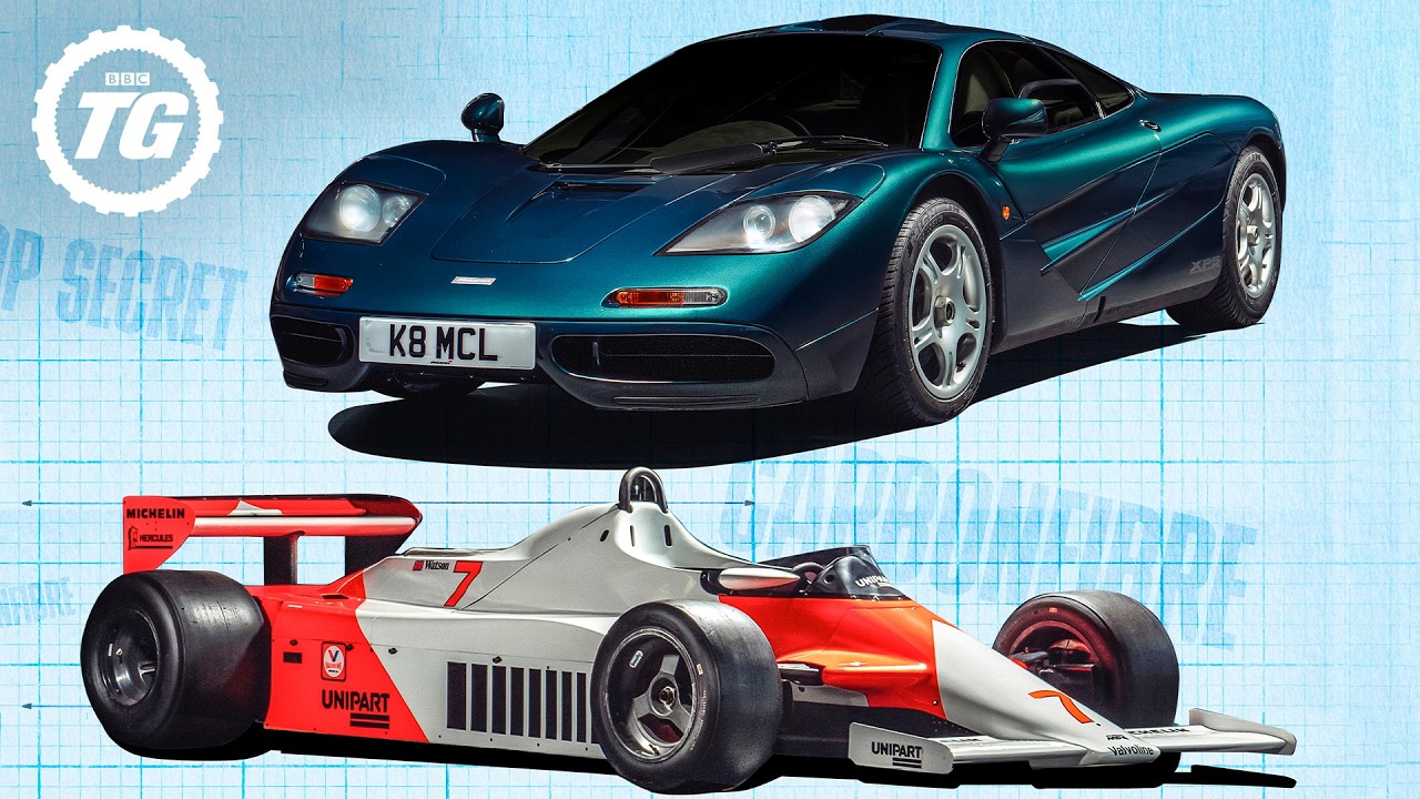McLaren F1 & MP4/1 – Carbonfibre Pioneers!