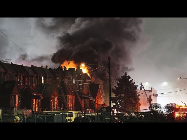 Medevac plane with six on board crashes in Philadelphia, number of fatalities unknown