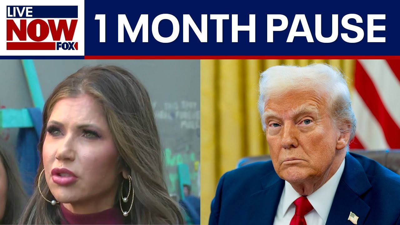 Mexico tariffs paused: Sec. Kristi Noem responds | LiveNOW from FOX