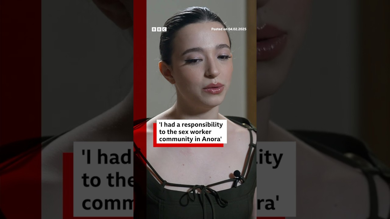 Mikey Madison felt she “had a responsibility to the sex worker community”. #MikeyMadison  BBC News